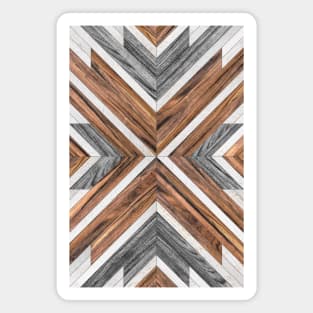 Urban Tribal Pattern No.4 - Wood Magnet